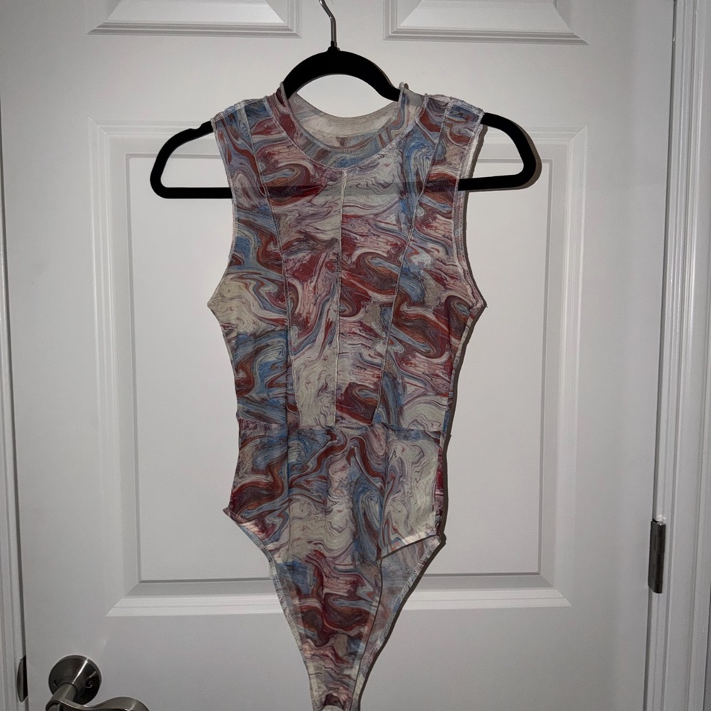 Marble Swirl bodysuit